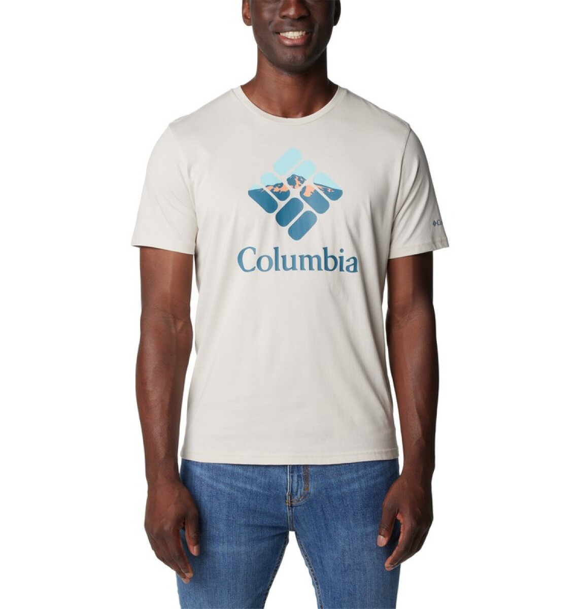 Remera Rapid Ridge Graphic Hombre - DARK STONE SCO 