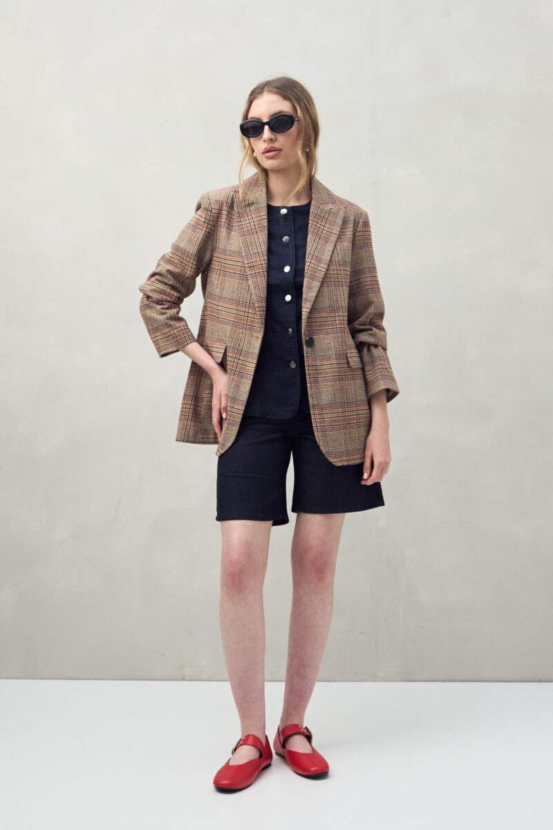 CHALECO ROMAN Indigo