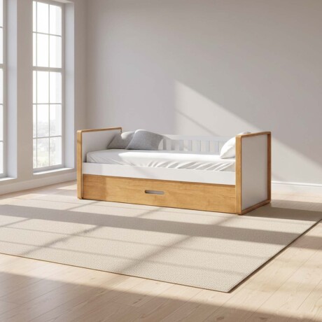 CAMA MARINERA 1 PLAZA MDF-Y-MADERA BLANCO TUTTO