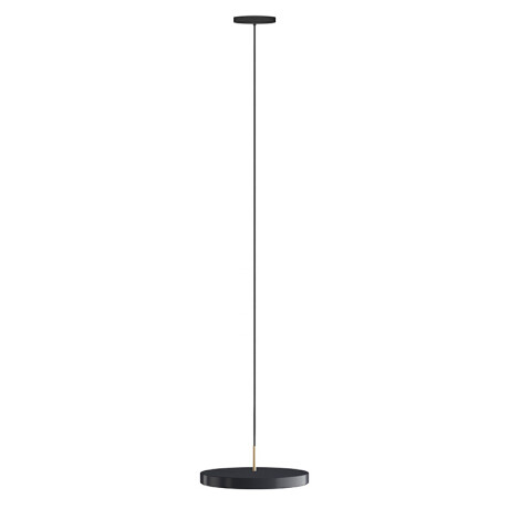 ACPF200 Luminaria LED Colgante Florence Pequeña Negra 12W