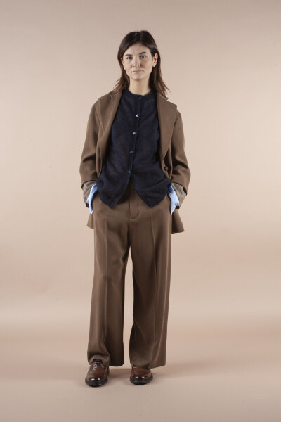PANTALÓN RECTO Marron