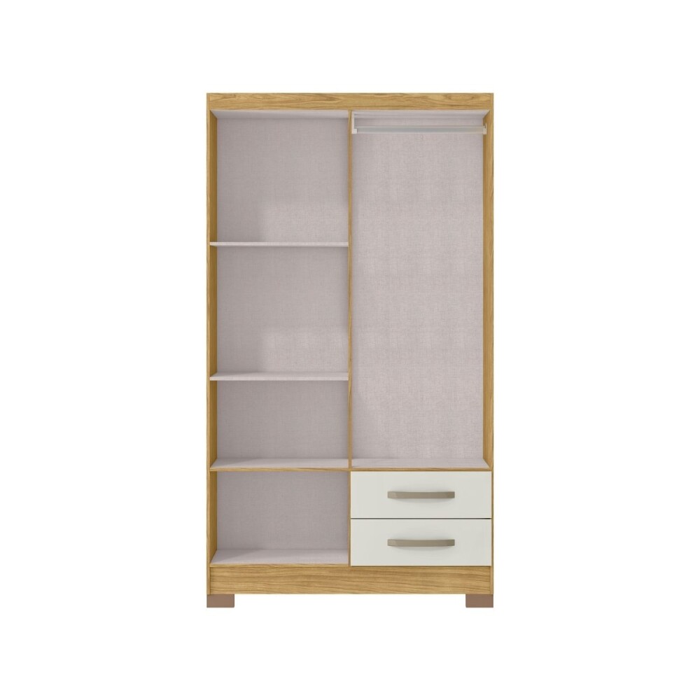 ROPERO - SANTIAGO 4 PUERTAS MARROCO OFF WHITE