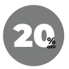 Cyber Week: 20% OFF