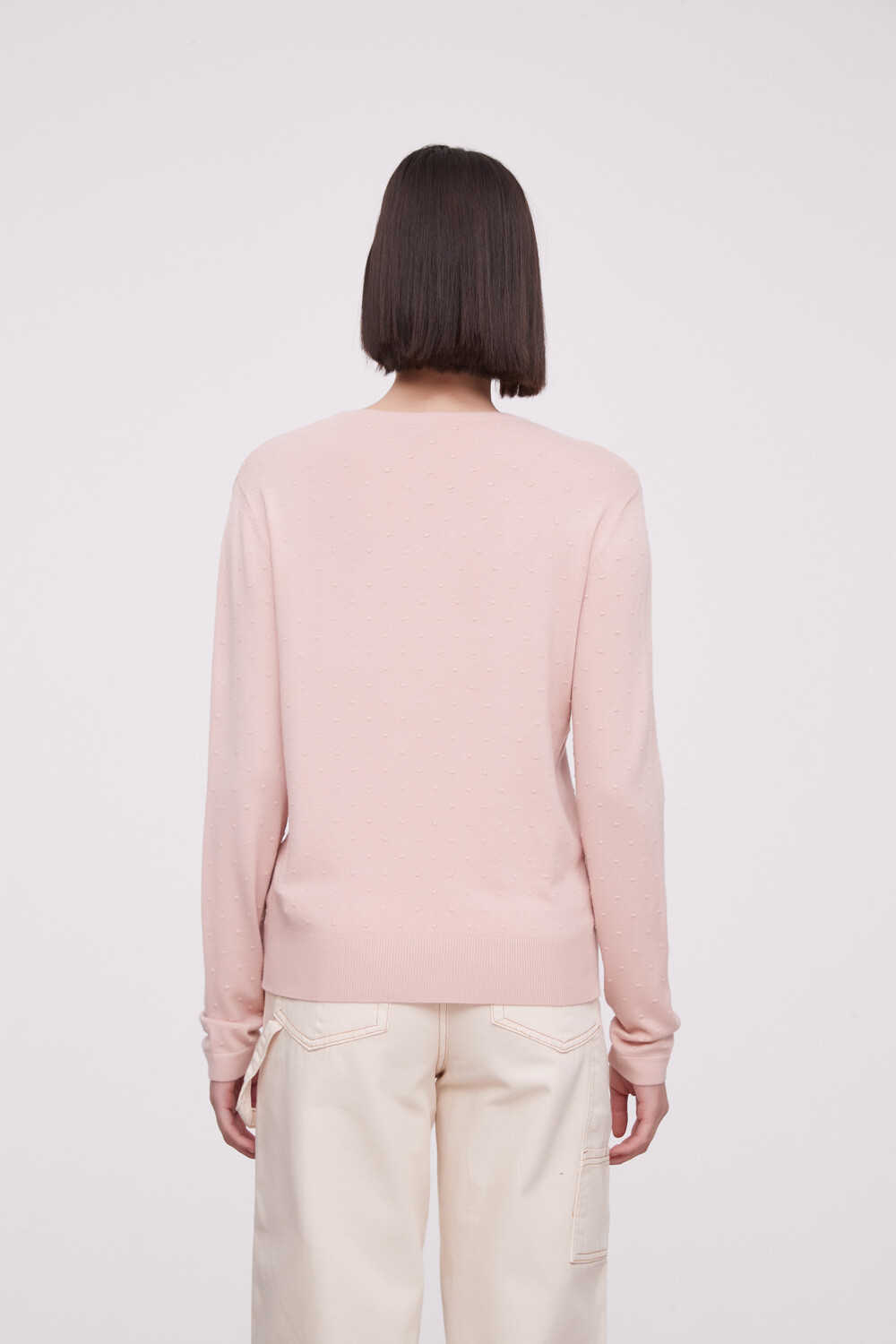 Sweater Misurata Rosa Viejo