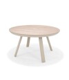 Mesa redonda de Patio Diametro 141cm Urbanite Beige
