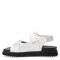 Sandalia de Niña Mini Miss Carol KATALLA con velcro Blanco