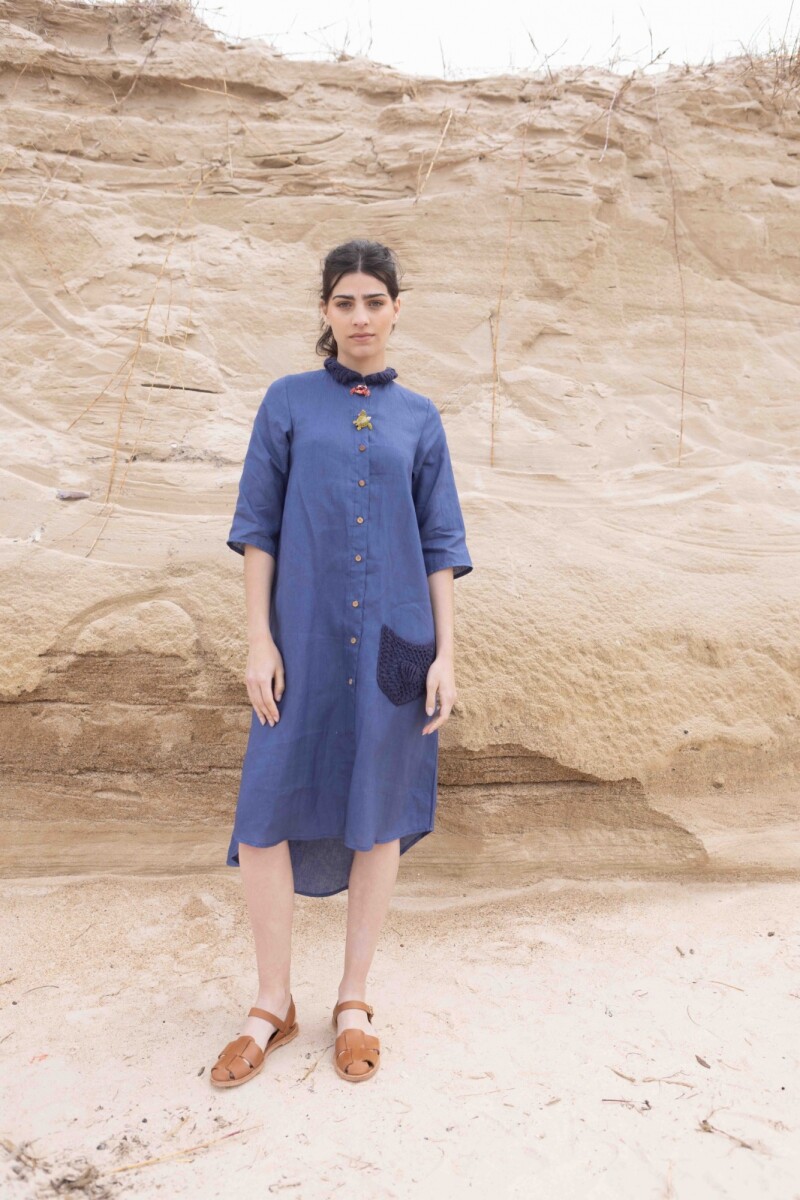 TUNICA JAPO KNIT Azul