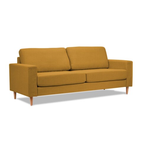 Sofá Sillón Lineal Tokio 3 Cuerpos DORADO