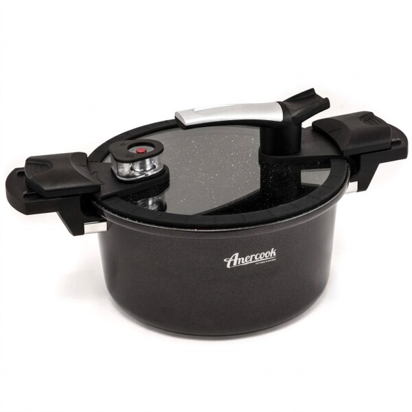OLLA BAJA A PRESION AMERCOOK • 24cm • 4,9Lt OLLA BAJA A PRESION AMERCOOK • 24cm • 4,9Lt
