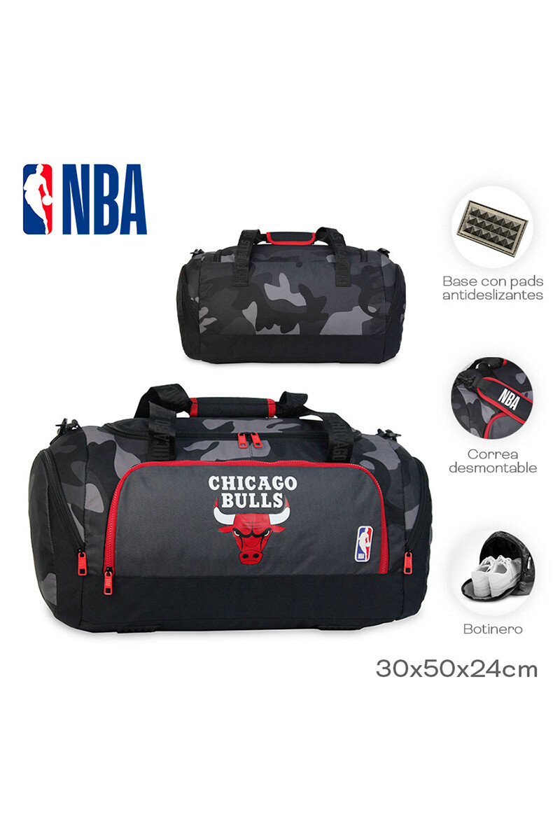 Bolso Chicago Bulls NBA Gris