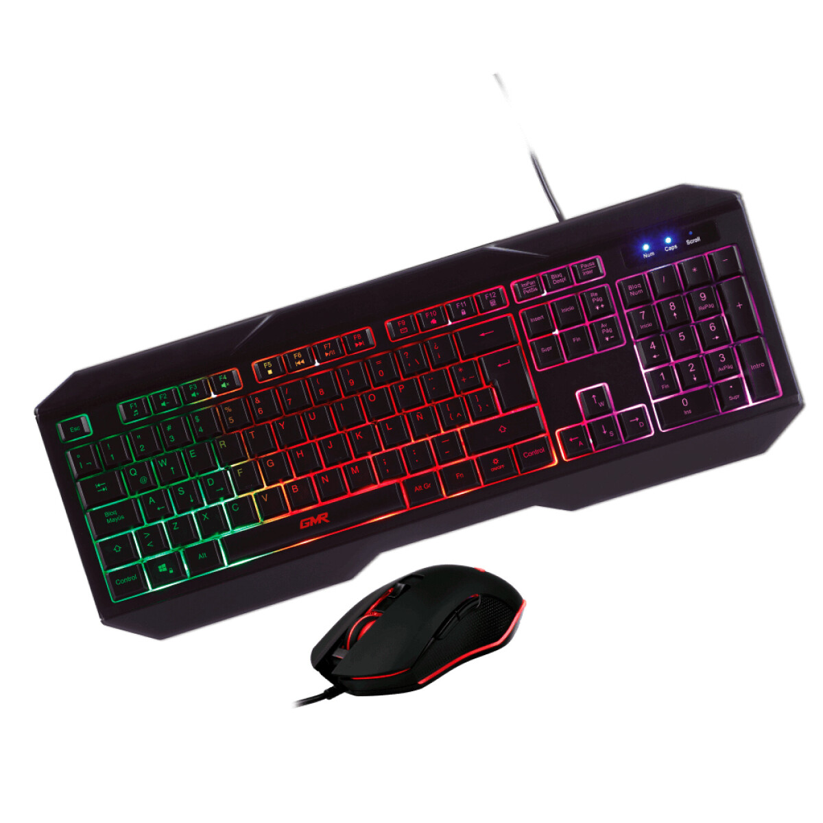 Combo Gamer Multilaser: Teclado + Mouse USB - Unica 