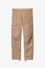 Aviation Pant Leather Rinsed Beige
