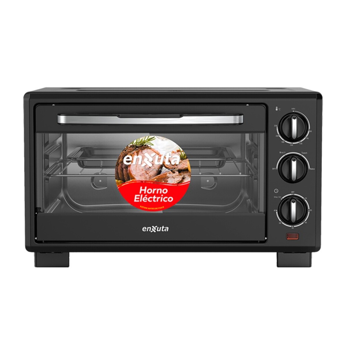 Horno Electrico 22lts. Negro 