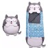 Sobre de Dormir Peluche Infantil Grande Gatito Gris