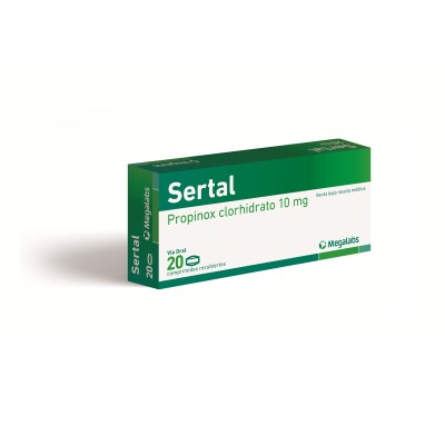 Sertal 20 Comp. Sertal 20 Comp.