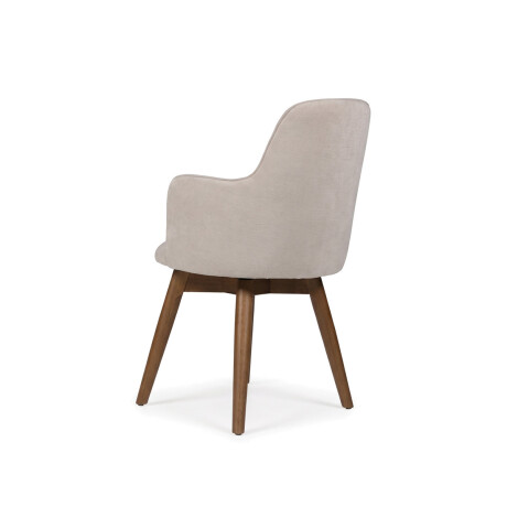 Silla Giratoria Laura - Tela Microfibra T2172 (Beige)