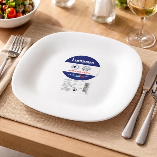 PLATO LLANO CARINE BLANCO - D2367 PLATO LLANO CARINE BLANCO - D2367