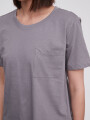 Remera Nontuela Gris Medio