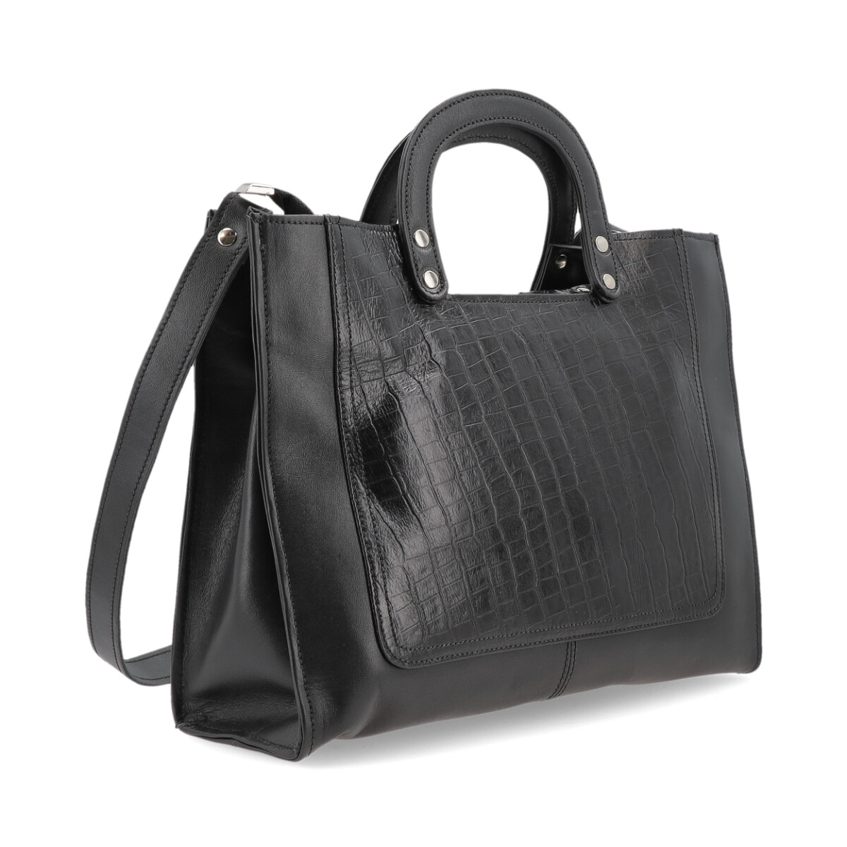 CARTERAS VENET - CUERO DUMBLE - NEGRO 