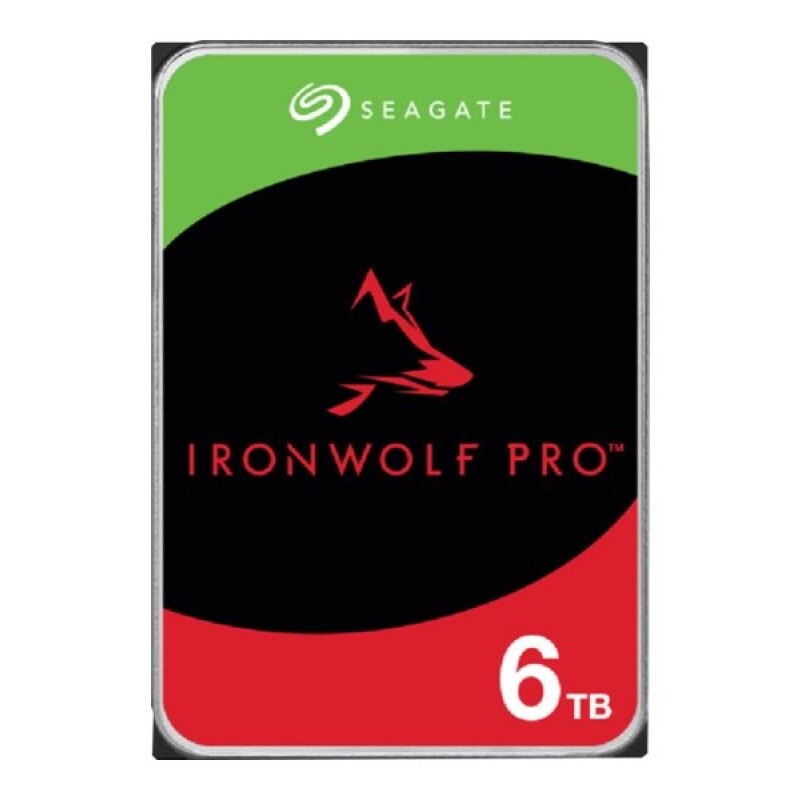 Seagate IronWolf Pro ST6000NT001 - Disco duro - 6 TB - interno - 3.5" - SATA 6Gb/s - 7200 rpm - búfer: 256 MB - con Recuperación Seagate IronWolf Pro ST6000NT001 - Disco duro - 6 TB - interno - 3.5" - SATA 6Gb/s - 7200 rpm - búfer: 256 MB - con Recuperación
