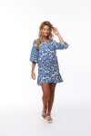 VESTIDO PIPER ESTAMPADO AZUL Y BLANCO
