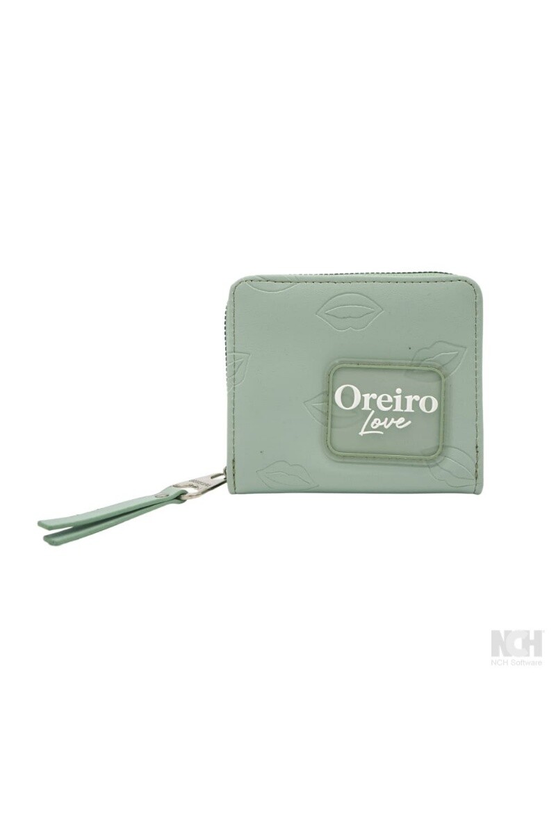 Billetera Las Oreiro Verde Aqua