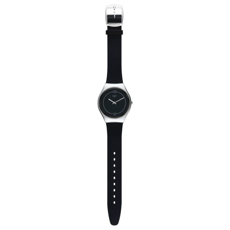 Reloj Swatch SYXS109 para dama en cuero negro Reloj Swatch Syxs109 Para Dama En Cuero Negro