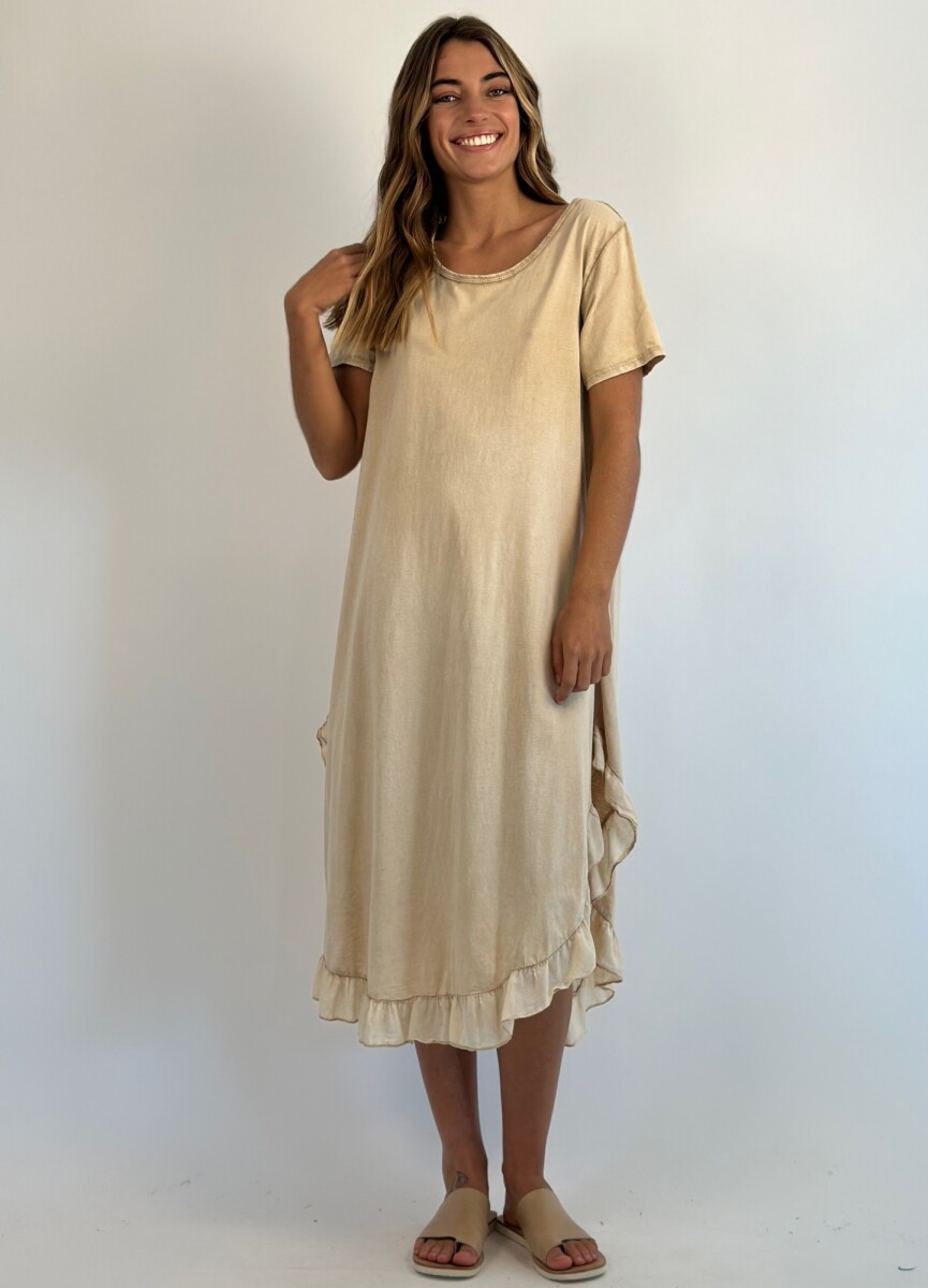 VESTIDO ESMERALDA - BEIGE 