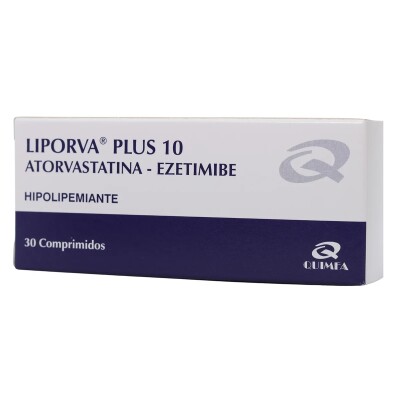 Liporva Plus 10 Mg. 30 Comp. Liporva Plus 10 Mg. 30 Comp.