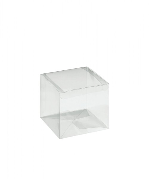 Caja transparente 9x9x9 cm. - TRANSPARENTE Caja transparente 9x9x9 cm. - TRANSPARENTE