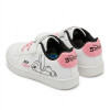Championes Disney Bajo PU con velcro Niños STTCFW26512 Blanco-rosado