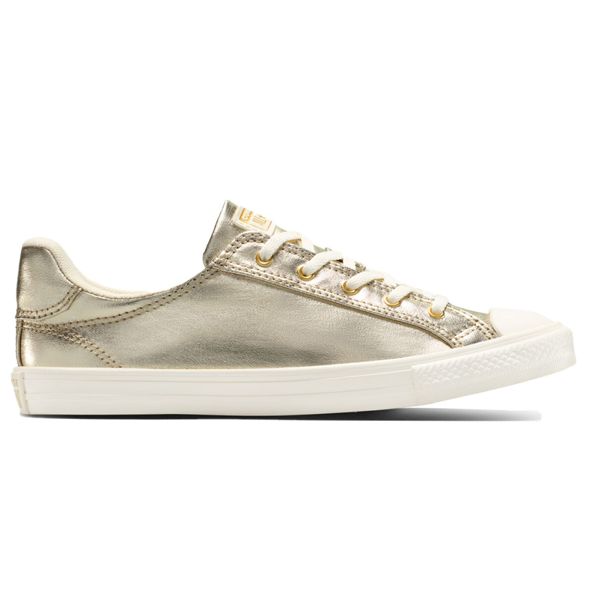 Zapatillas Converse Chuck Taylor AS Dainty Lucky Metallic Unisex - Silver 