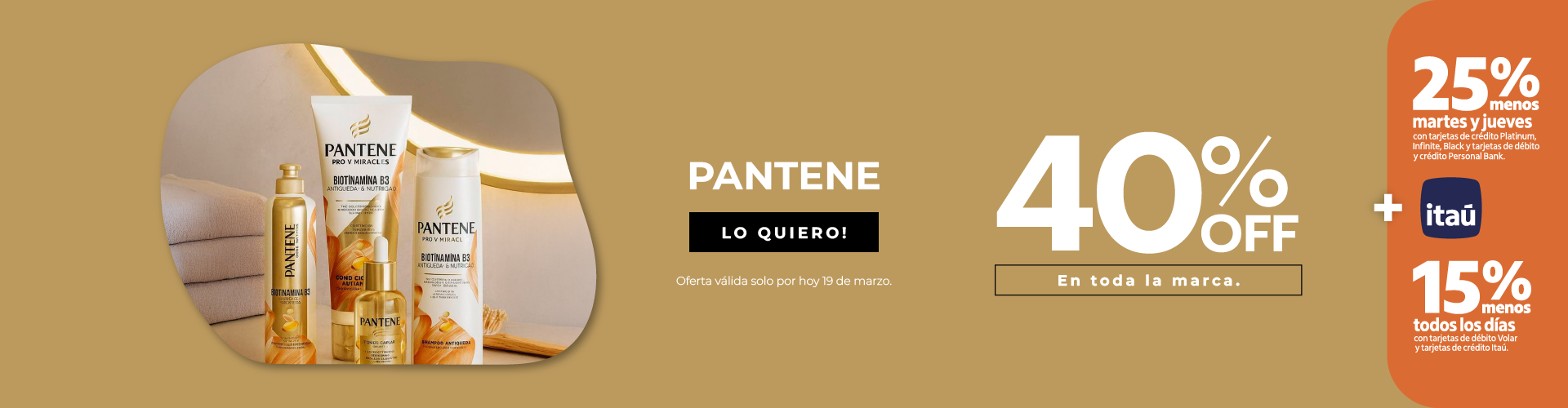 Pantene 40%