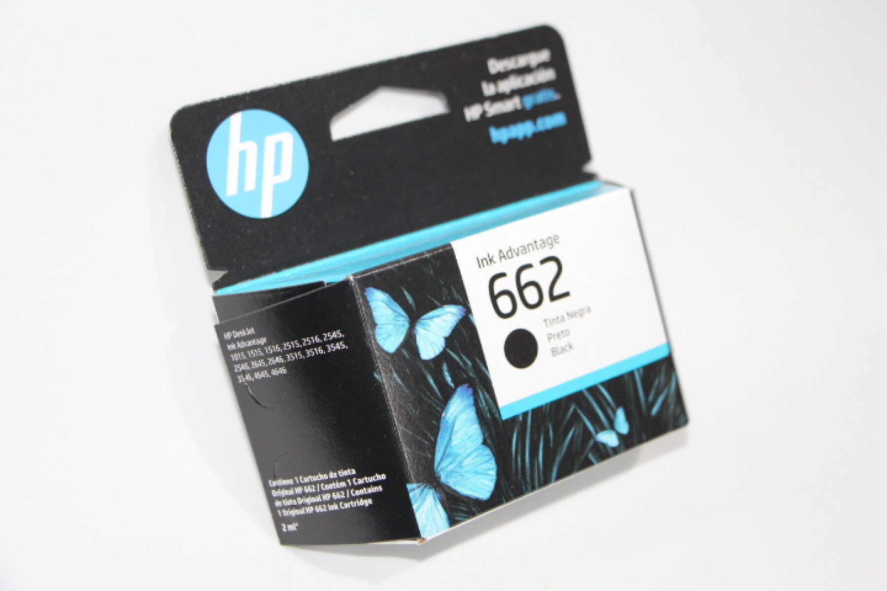 CARTUCHO HP 662 COLOR NEGRO 1515 