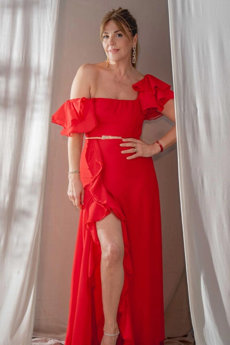 Vestido Esplendida Rojo