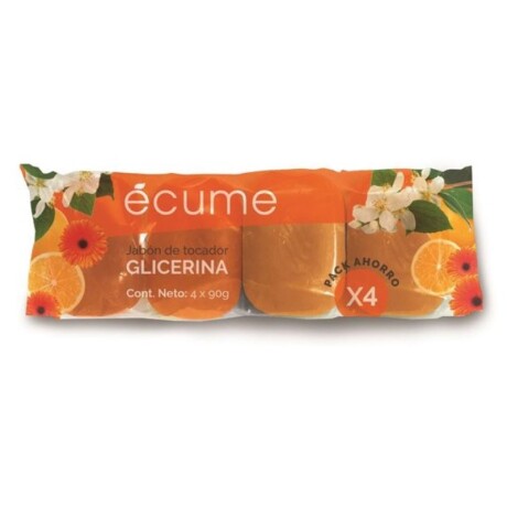 Écume cuatripack jabon de glicerina 90g Écume cuatripack jabon de glicerina 90g