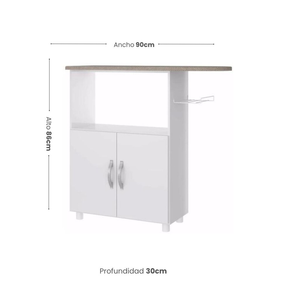 MUEBLE MULTIUSO - CON TABLA DE PLANCHAR MUEBLE MULTIUSO - CON TABLA DE PLANCHAR
