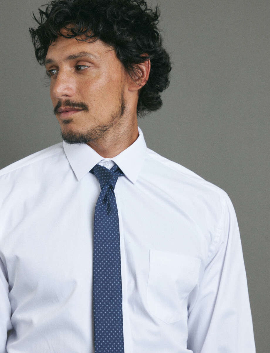 012674 CAMISA HARRINGTON LABEL Blanco