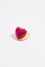 ANILLO CORAZÓN Violeta