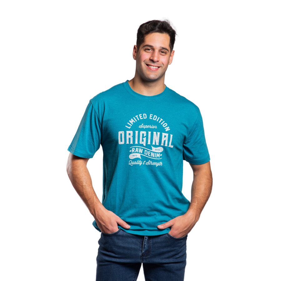 SNAKE T-SHIRT PRINT PETROLEO