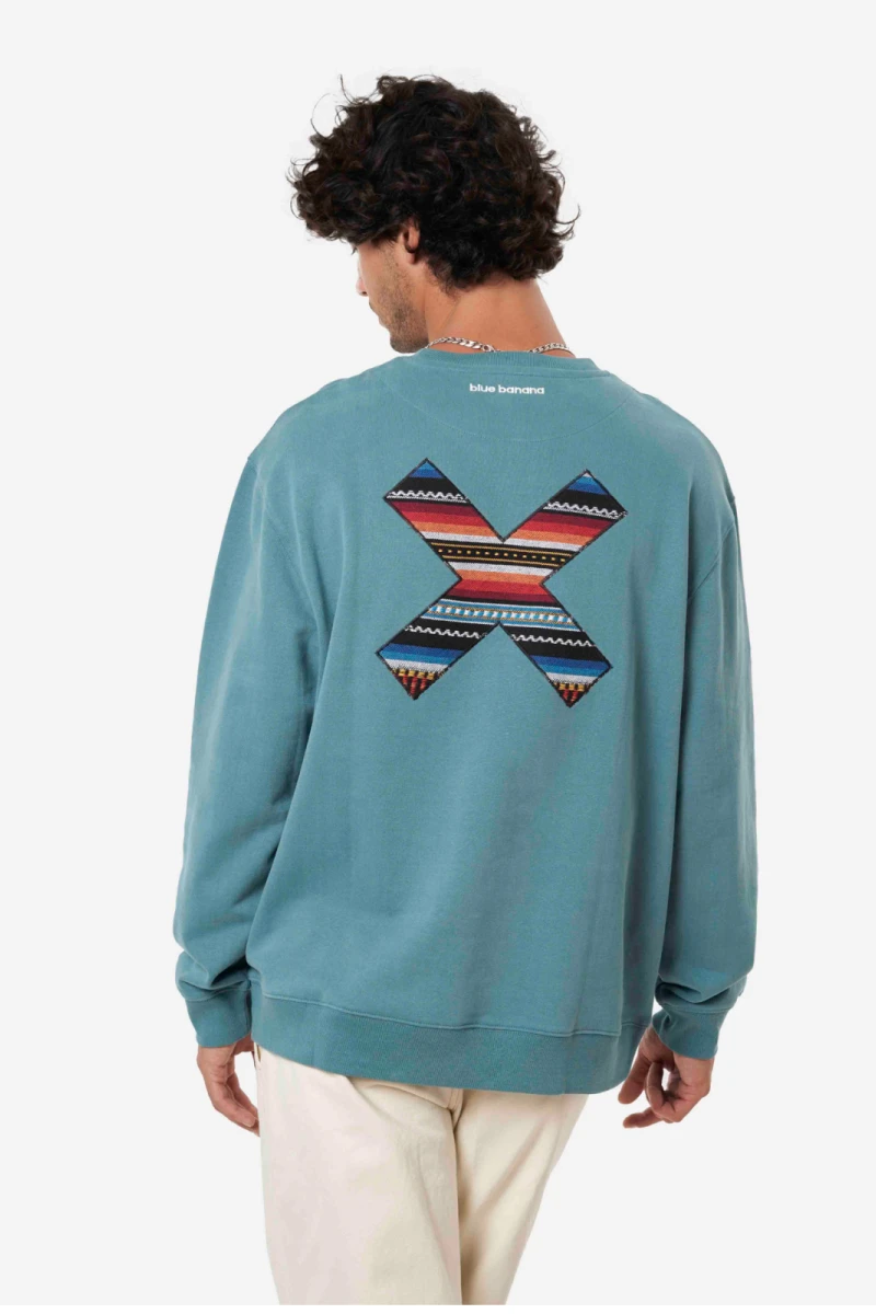 Sudadera Blue Banana Amazon Green