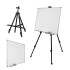 Pizarra Pizarron Blanco 100x70 Marco Metal Soporte Caballete Pizarra Pizarron Blanco 100x70 Marco Metal Soporte Caballete