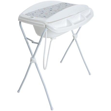 Catre de Baño Plegable con Cambiador ANGRA Bebesit GRAFITO GRAFITO