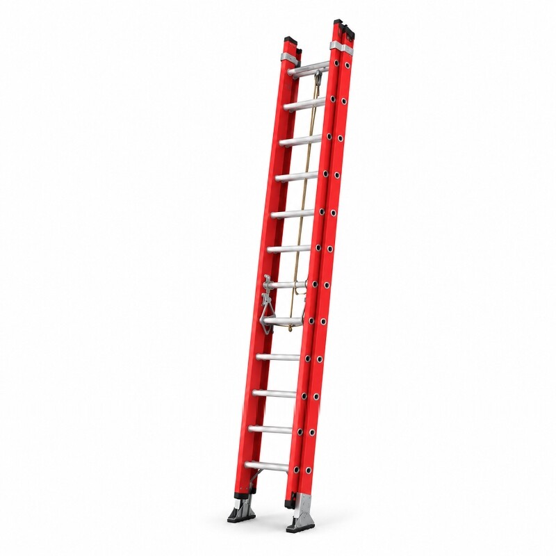 GALOX ESCALERA COLISA FIBRA DE VIDRIO AISLANTE PANTHER 2X12 ESCALONES 6.70M Galox Escalera Colisa Fibra De Vidrio Aislante Panther 2x12 Escalones 6.70m