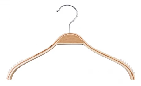 Percha Antideslizante Bamboo Satinada Niño Percha Antideslizante Bamboo Satinada Niño