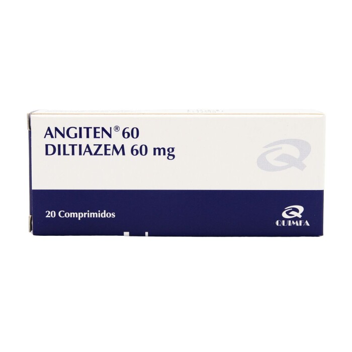 ANGITEN 60 MG. CJ X 20 COMPRIMIDOS única