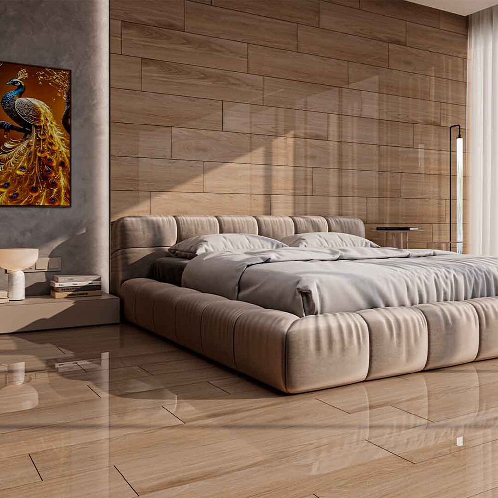 SEMIGRES ELEGANTE NOCCE POLIDO "A" 22X89 CM Semigres Elegante Nocce Polido "a" 22x89 Cm