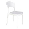 Silla Sissi en polipropileno - Color Blanca - 92046/010 Silla Sissi en polipropileno - Color Blanca - 92046/010