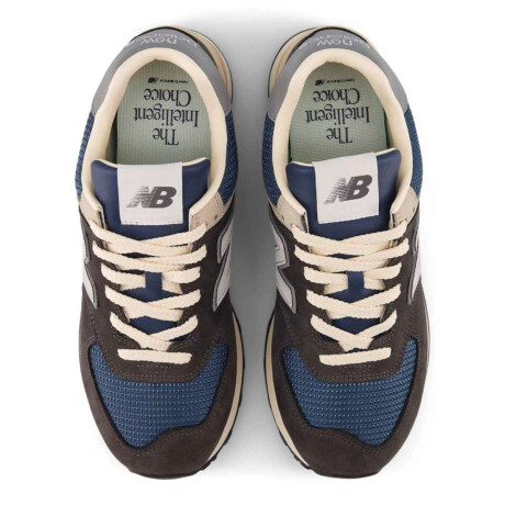 Championes Running Inspired Black Cement de Hombre Negro