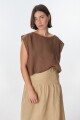 Blusa Aster Chocolate